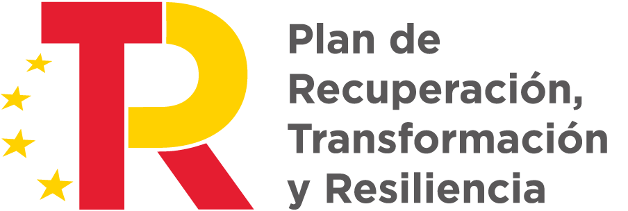 Logotipo de Plan de Recuperación, transformación y resiliencia